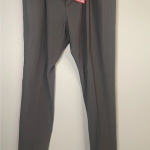 Wrangler Men's Dark Gray Dress Pants